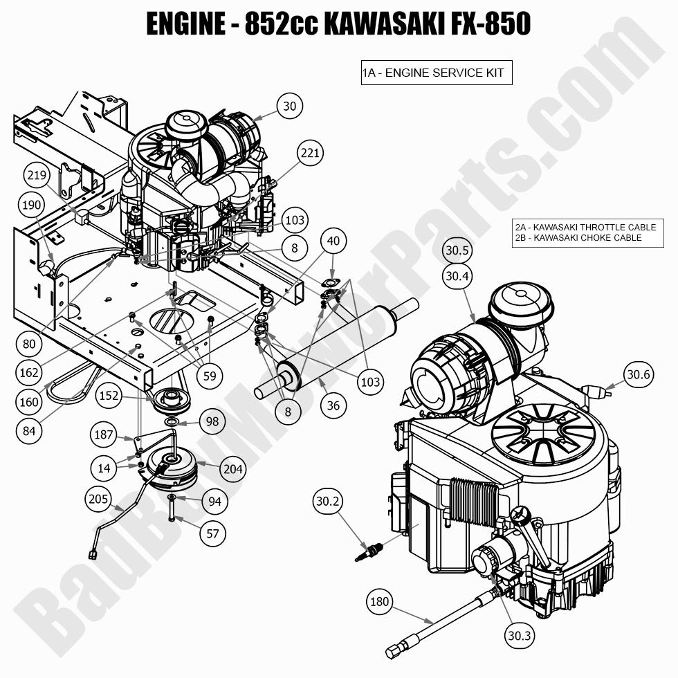 2021 Rogue - Engine - Kawasaki FX850
